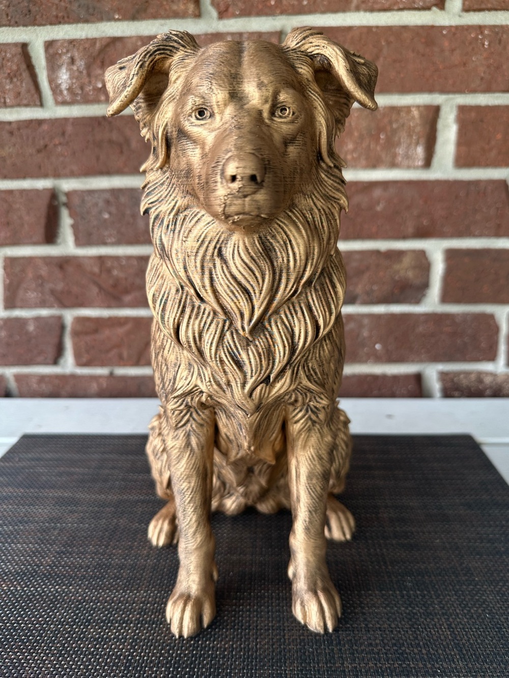 Charming (Large) Australian Shepherd Statue